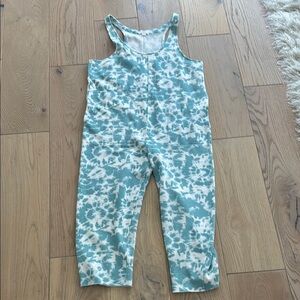 Colsie Jump Suit Women's Sz Medium Tie-Dye Loungewear Overalls